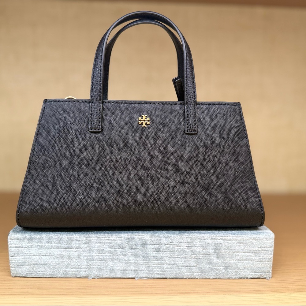 Tory Burch Black Leather Handbag